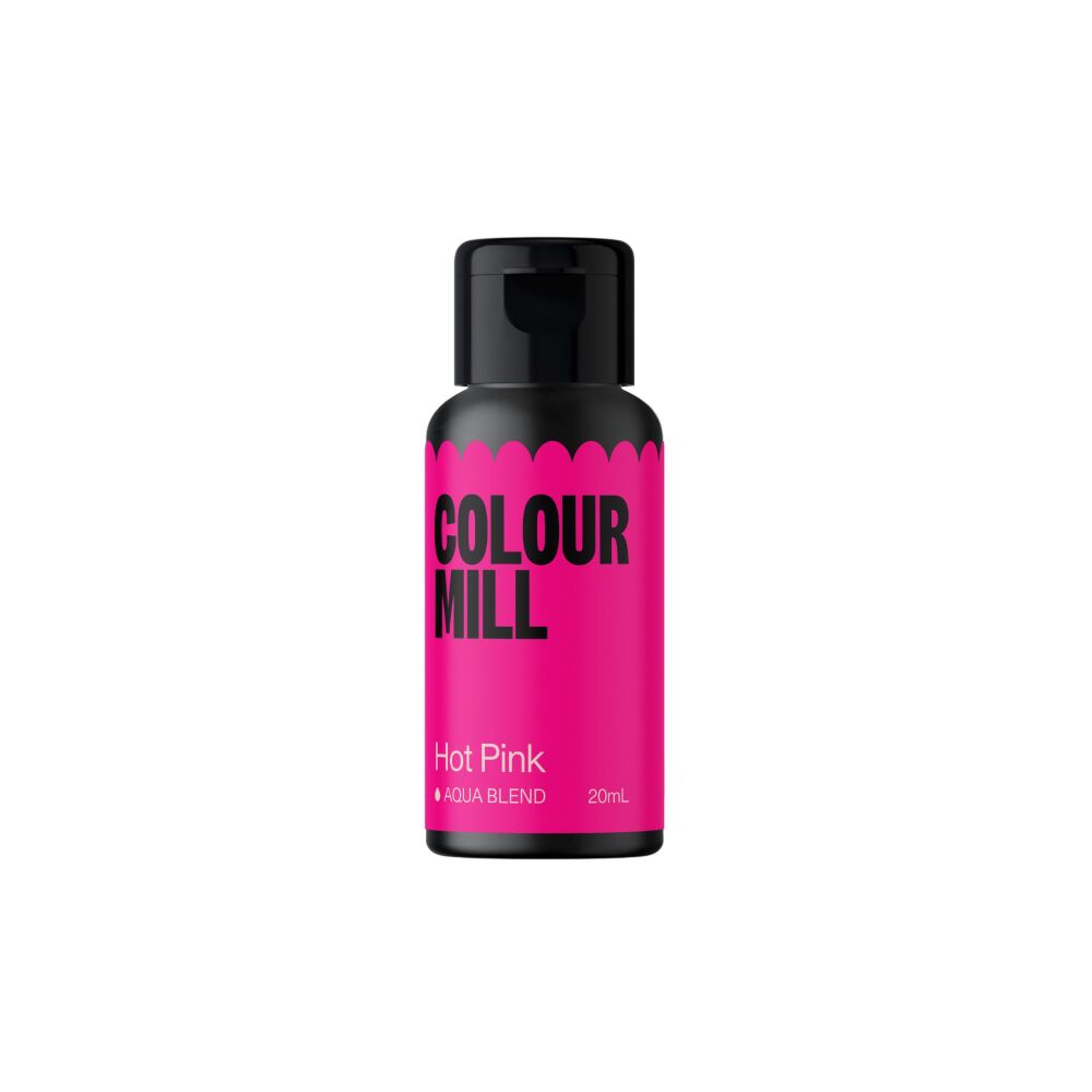 Colour Mill Aqua Blend 20ml (Water Based Food & Icing Colouring) - HOT PINK