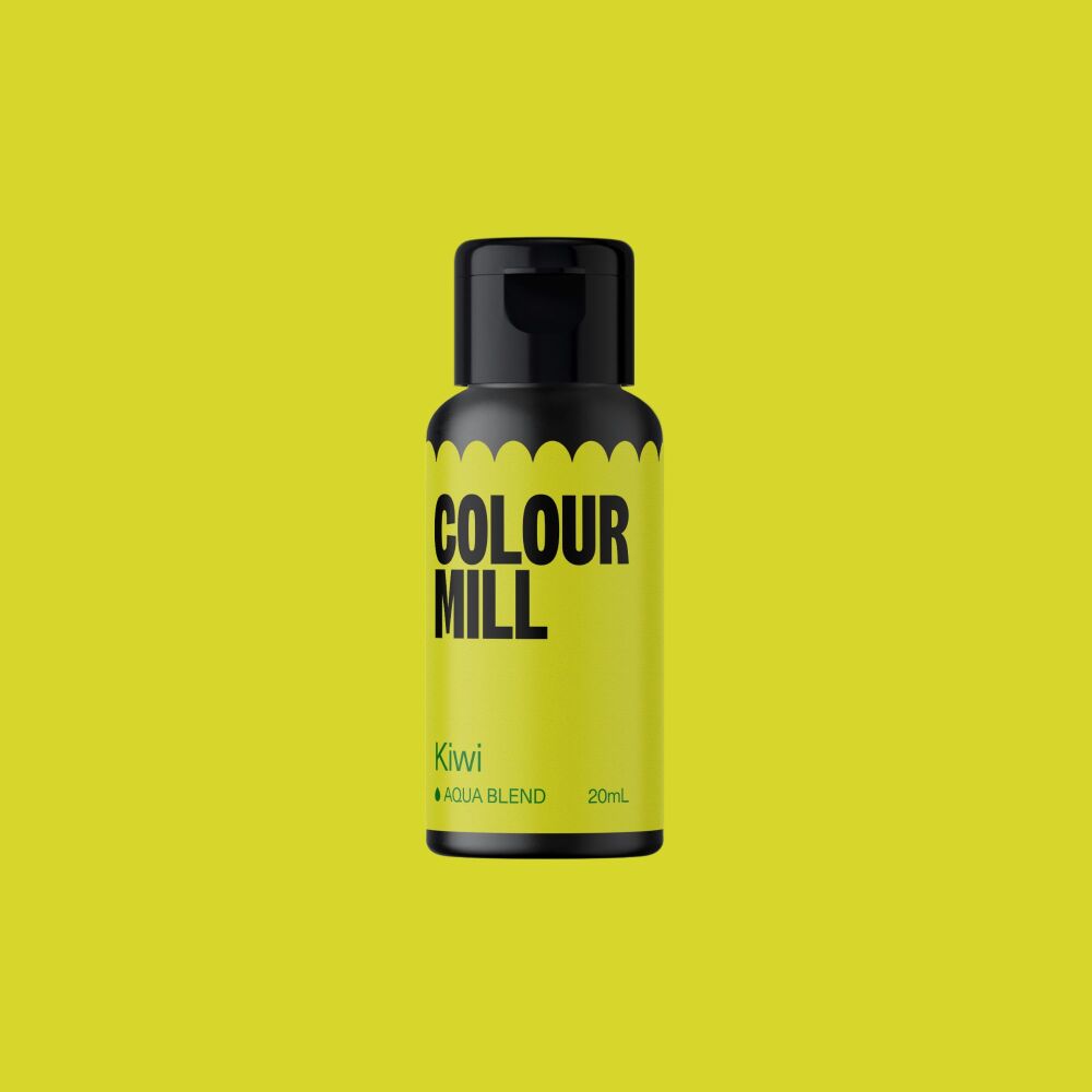 Colour Mill Aqua Blend 20ml (Water Based Food & Icing Colouring) - KIWI