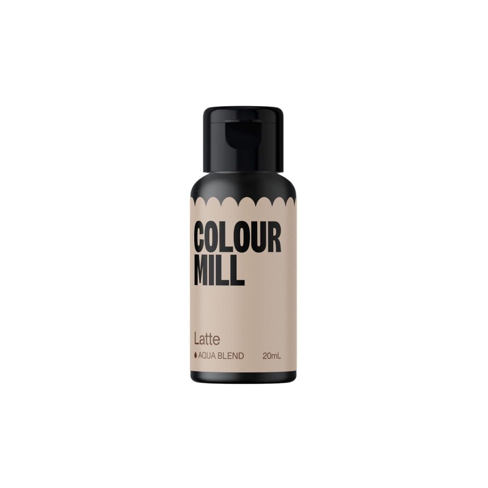 Colour Mill Aqua Blend 20ml (Water Based Food & Icing Colouring) - LATTE