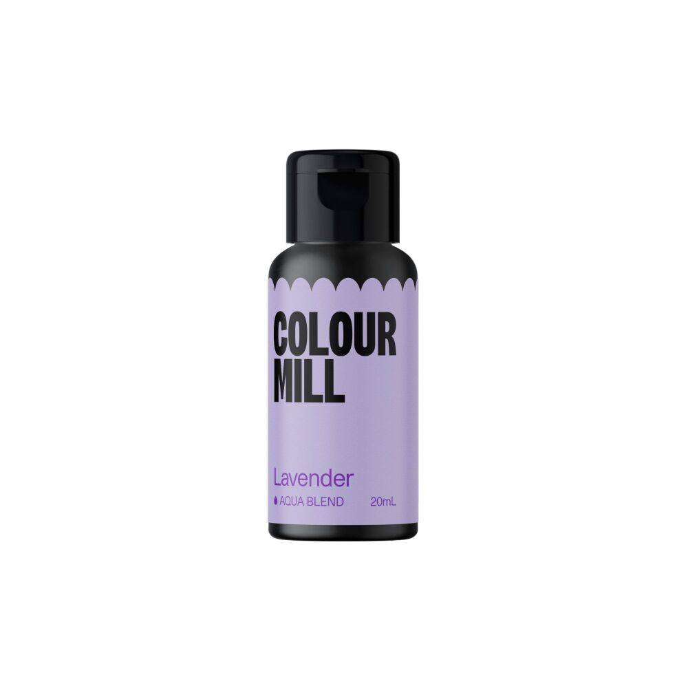 Colour Mill Aqua Blend 20ml (Water Based Food & Icing Colouring) - LAVENDER