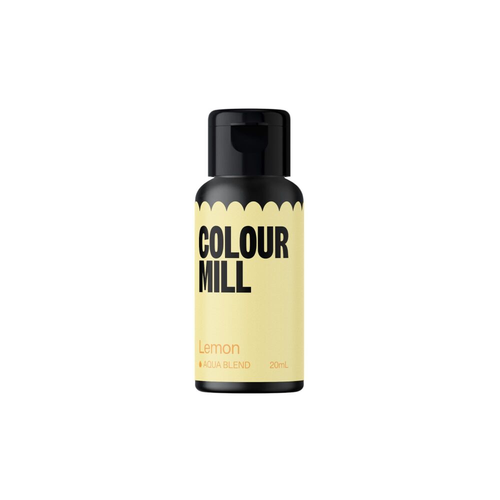 Colour Mill Aqua Blend 20ml (Water Based Food & Icing Colouring) - LEMON