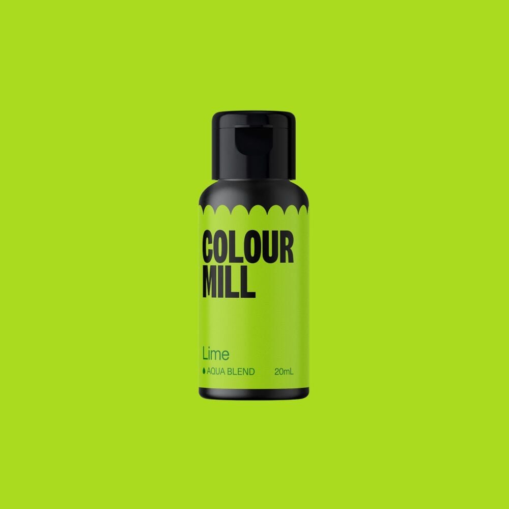 Colour Mill Aqua Blend 20ml (Water Based Food & Icing Colouring) - LIME