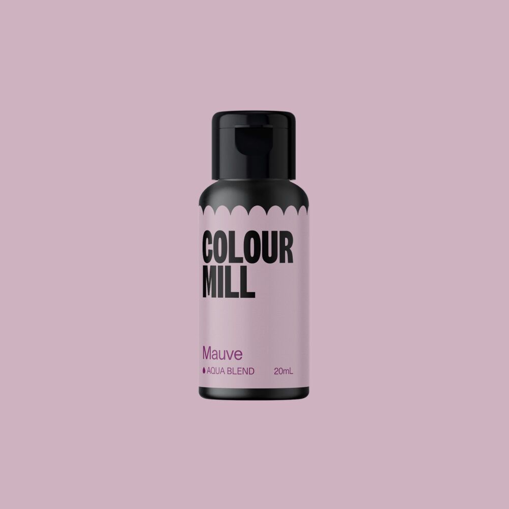 Colour Mill Aqua Blend 20ml (Water Based Food & Icing Colouring) - MAUVE