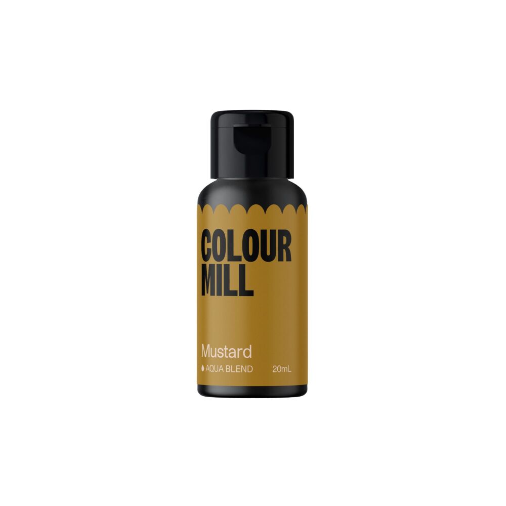 Colour Mill Aqua Blend 20ml (Water Based Food & Icing Colouring) - MUSTARD
