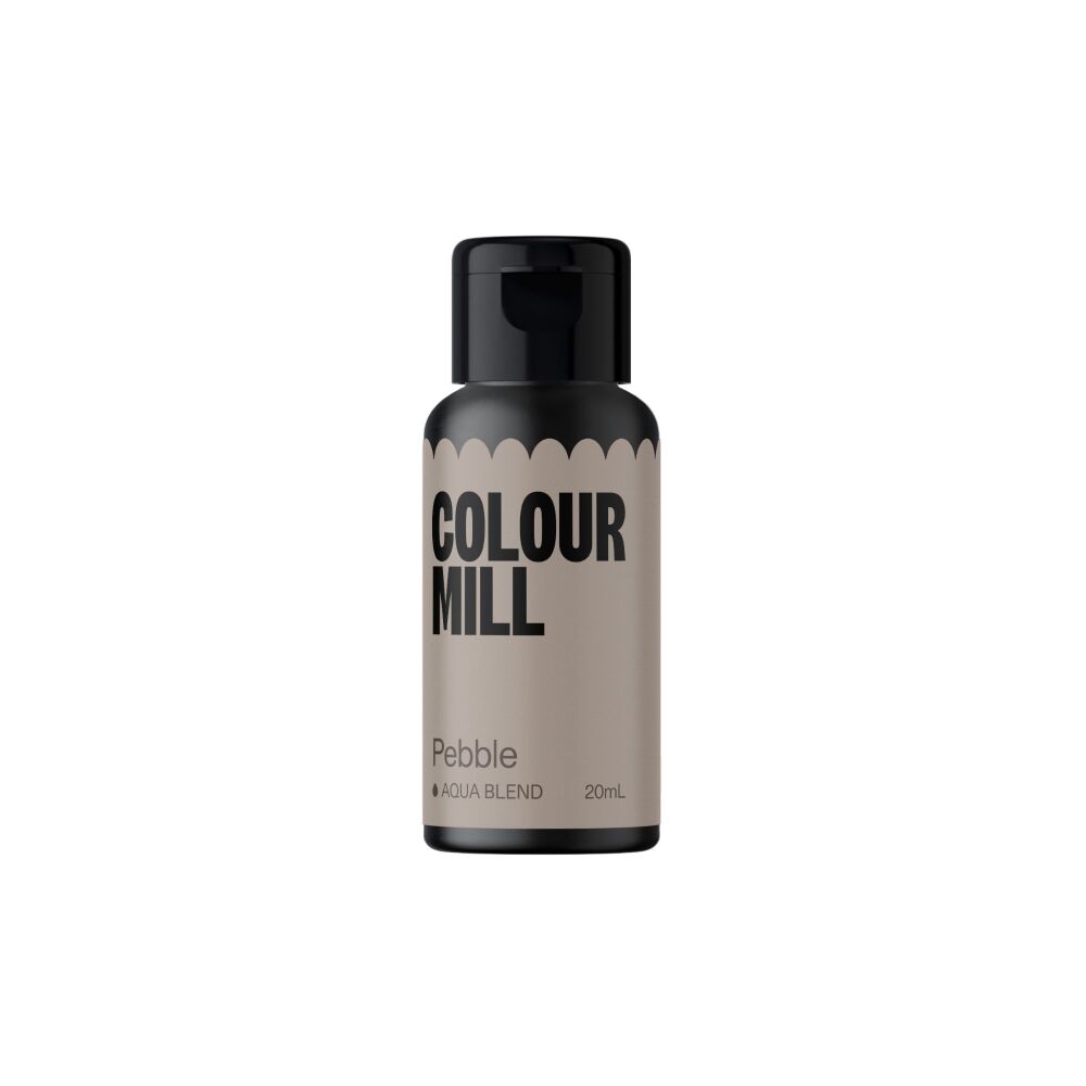 Colour Mill Aqua Blend 20ml (Water Based Food & Icing Colouring) - PEBBLE