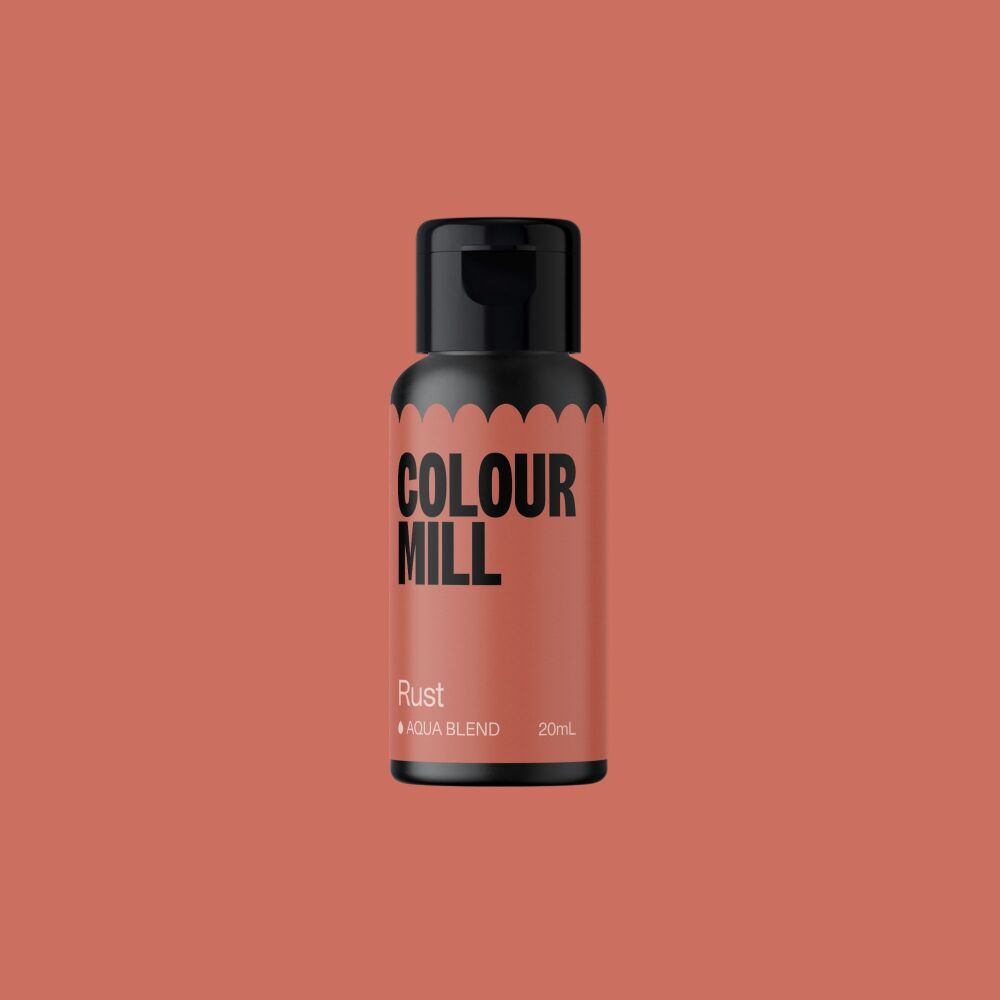 Colour Mill Aqua Blend 20ml (Water Based Food & Icing Colouring) - RUST