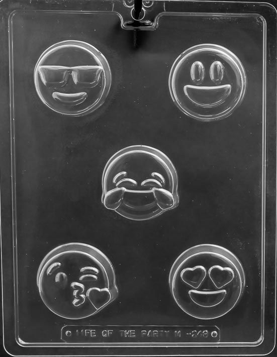 Life of the Party Chocolate Mould - EMOJI