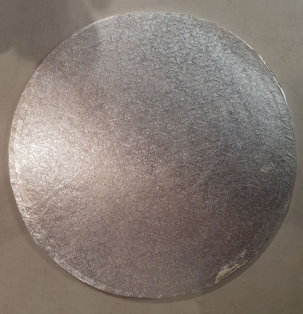 Cake Drum - 15" Round Silver - *Slightly Damaged*
