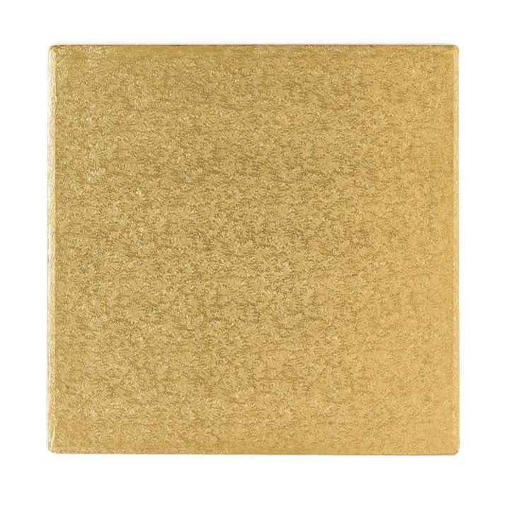 Cake Drum - 11" SQUARE Gold