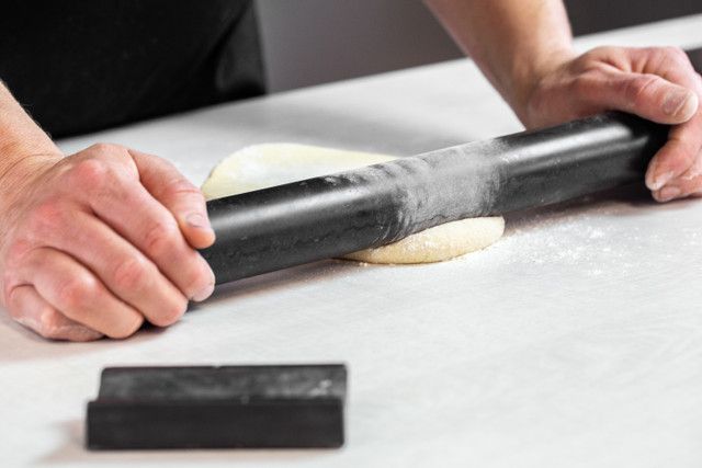 MasterClass Quarry Marble Rolling Pin and Stand