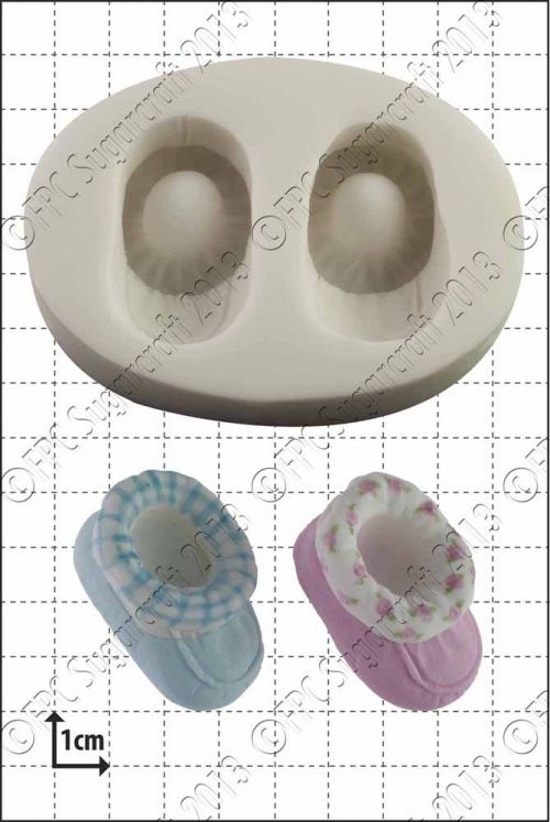 FPC Sugarcraft Mould - Baby Bootees