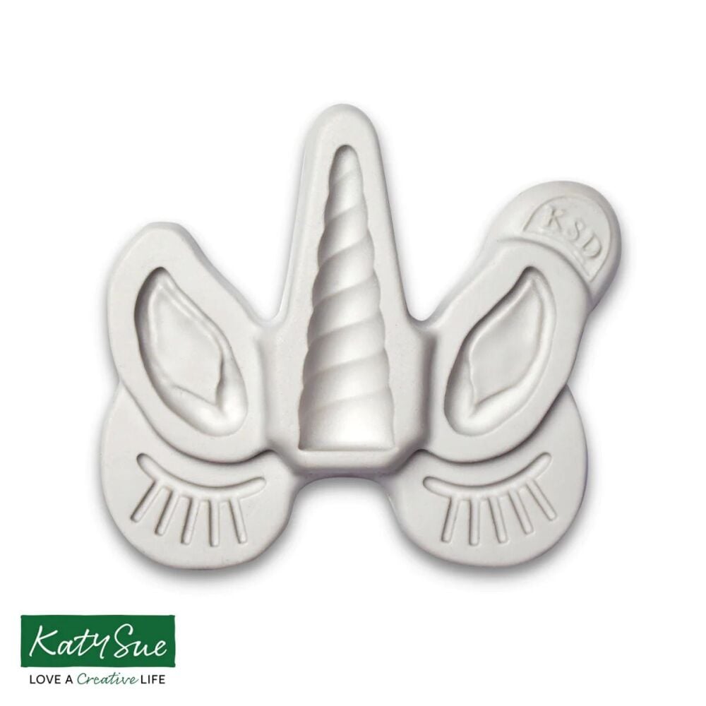 Katy Sue Cake Decorating Mould - UNICORN EARS, HORN & LASHES