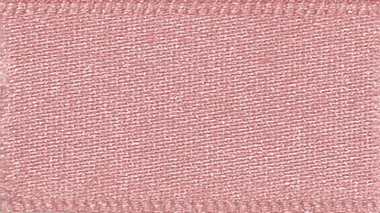 Satin Ribbon 25mm x 5mtrs:  Dusky Pink