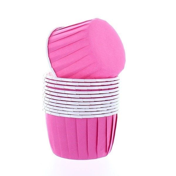 Baking Cups - Pack of 12 - HOT PINK