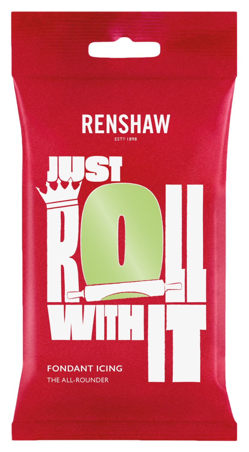 Renshaw Ready To Roll Icing - Pastel Green