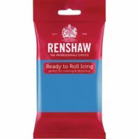 Renshaw Ready To Roll Icing - Turquoise Blue - BB Oct 2023