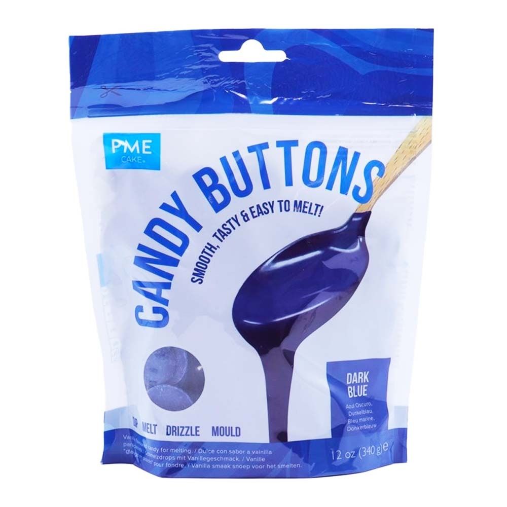 Candy Buttons - Dark Blue 340g