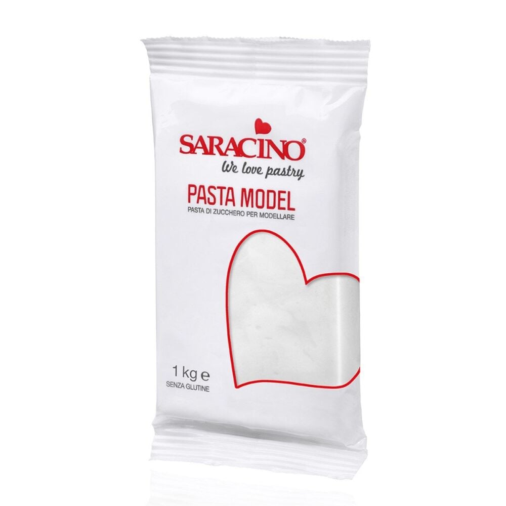 Saracino 1Kg Modelling Paste  - WHITE (1kg)