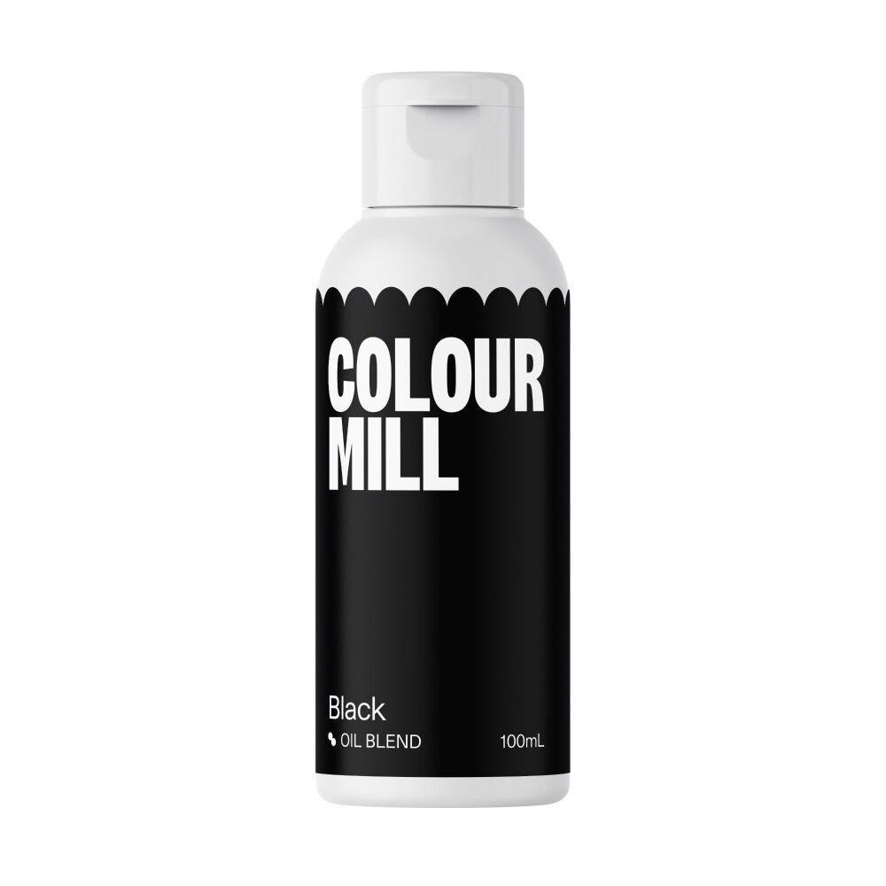 Colour Mill Oil Based Colour - BLACK 100ml