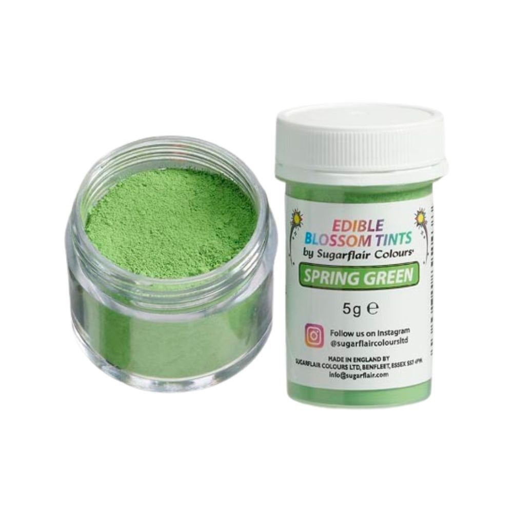 Sugarflair Edible Blossom Tint Dusting Colour 5g - SPRING GREEN