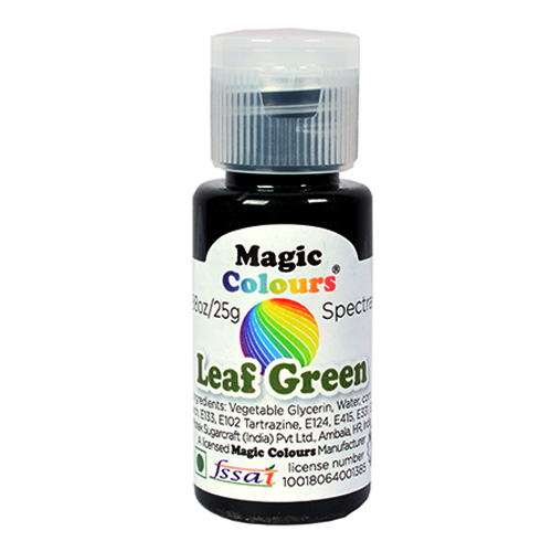 Magic Colours Spectral Mini Food Gel Colour 25ml - LEAF GREEN