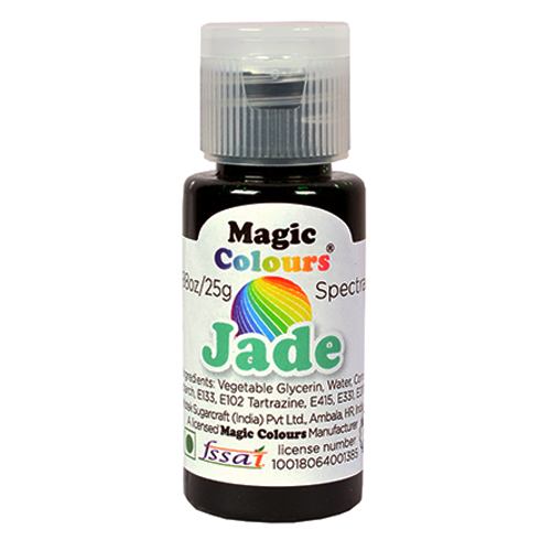 Magic Colours Spectral Mini Food Gel Colour 25ml - JADE