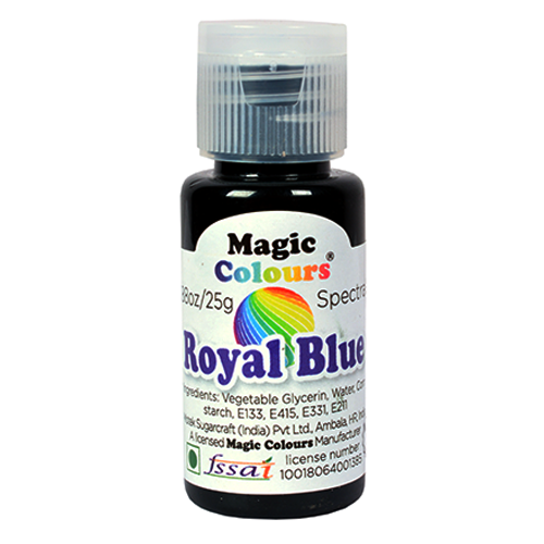 Magic Colours Spectral Radiant Food Gel Colour 25ml - ROYAL BLUE