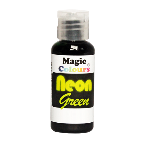 Magic Colours Neon Effect Sugarcraft Paste Colour 32g - NEON GREEN