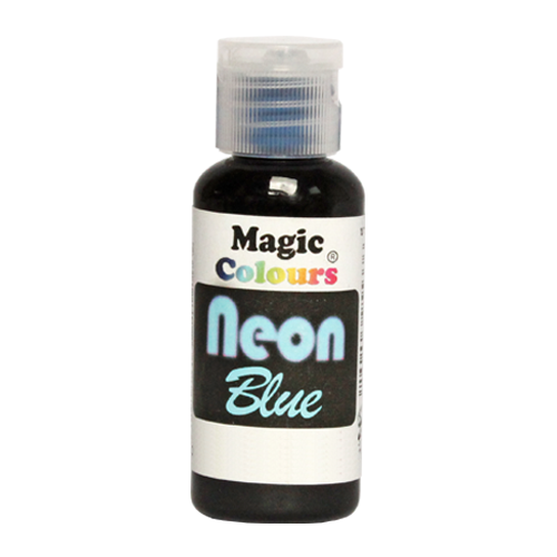 Magic Colours Neon Effect Sugarcraft Paste Colour 32g - NEON BLUE