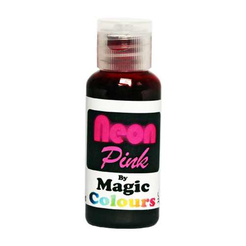Magic Colours Neon Effect Sugarcraft Paste Colour 32g - NEON PINK