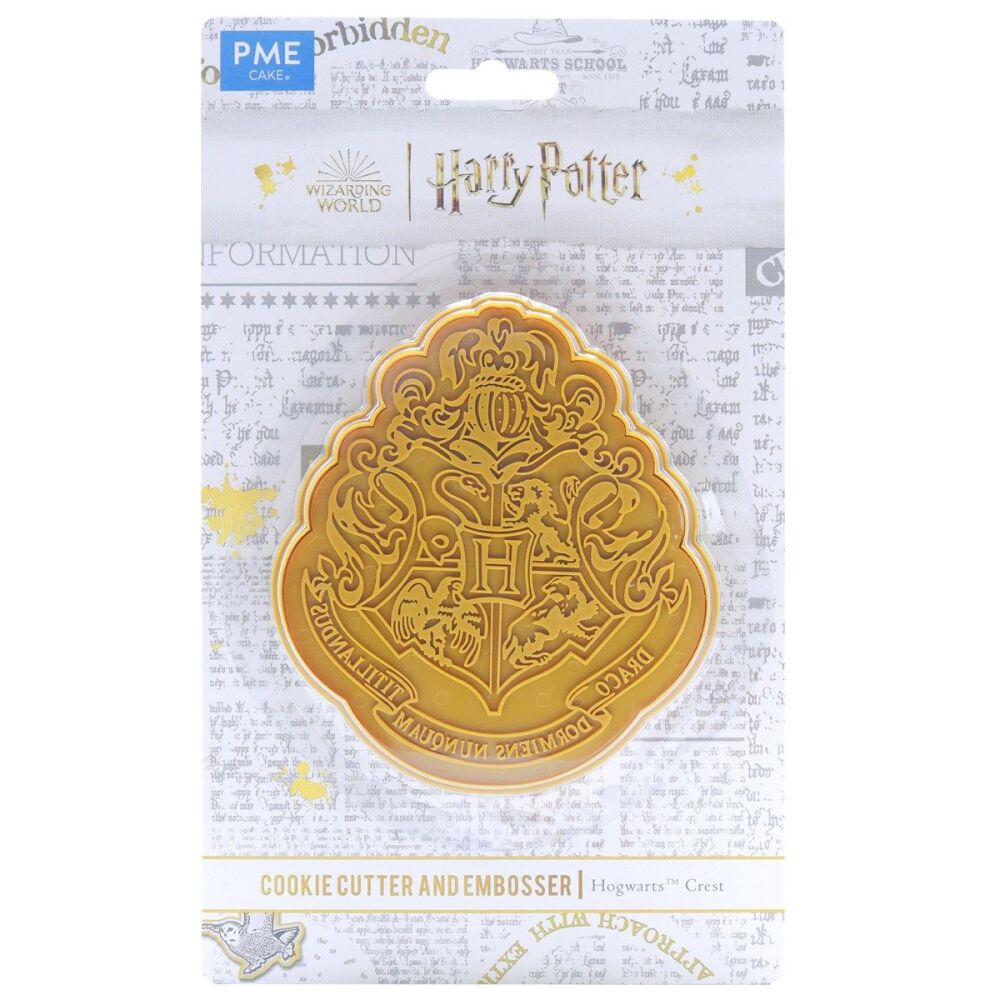 PME Harry Potter Cookie Cutter & Embosser - Hogwarts Crest