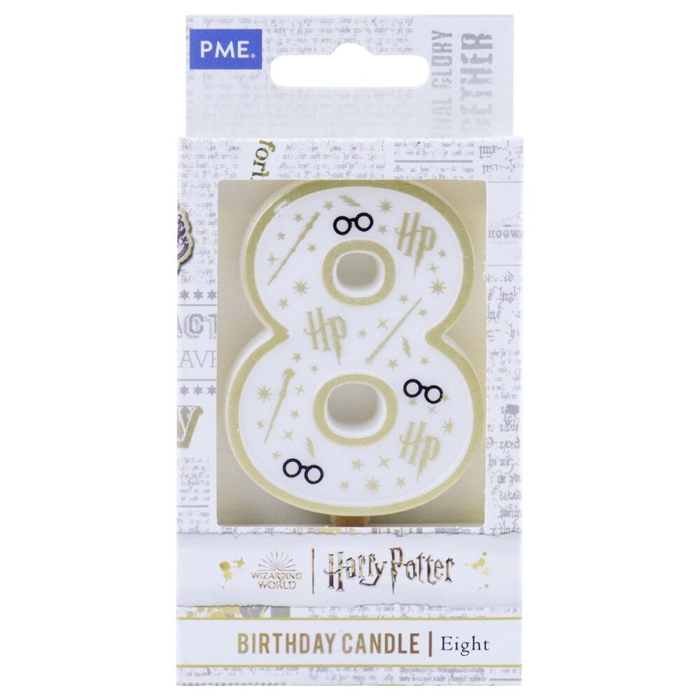 PME Harry Potter Number Candle - 8
