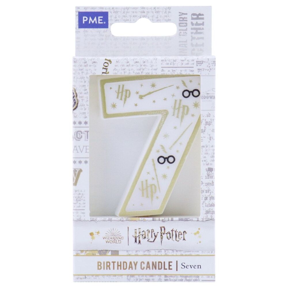 PME Harry Potter Number Candle - 7