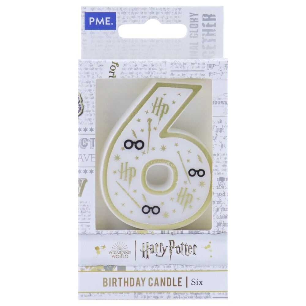 PME Harry Potter Number Candle - 6