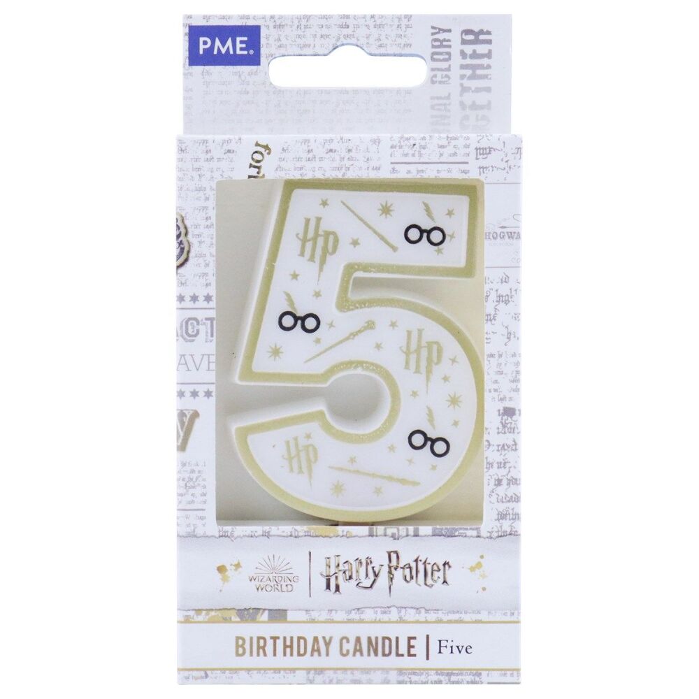 PME Harry Potter Number Candle - 5