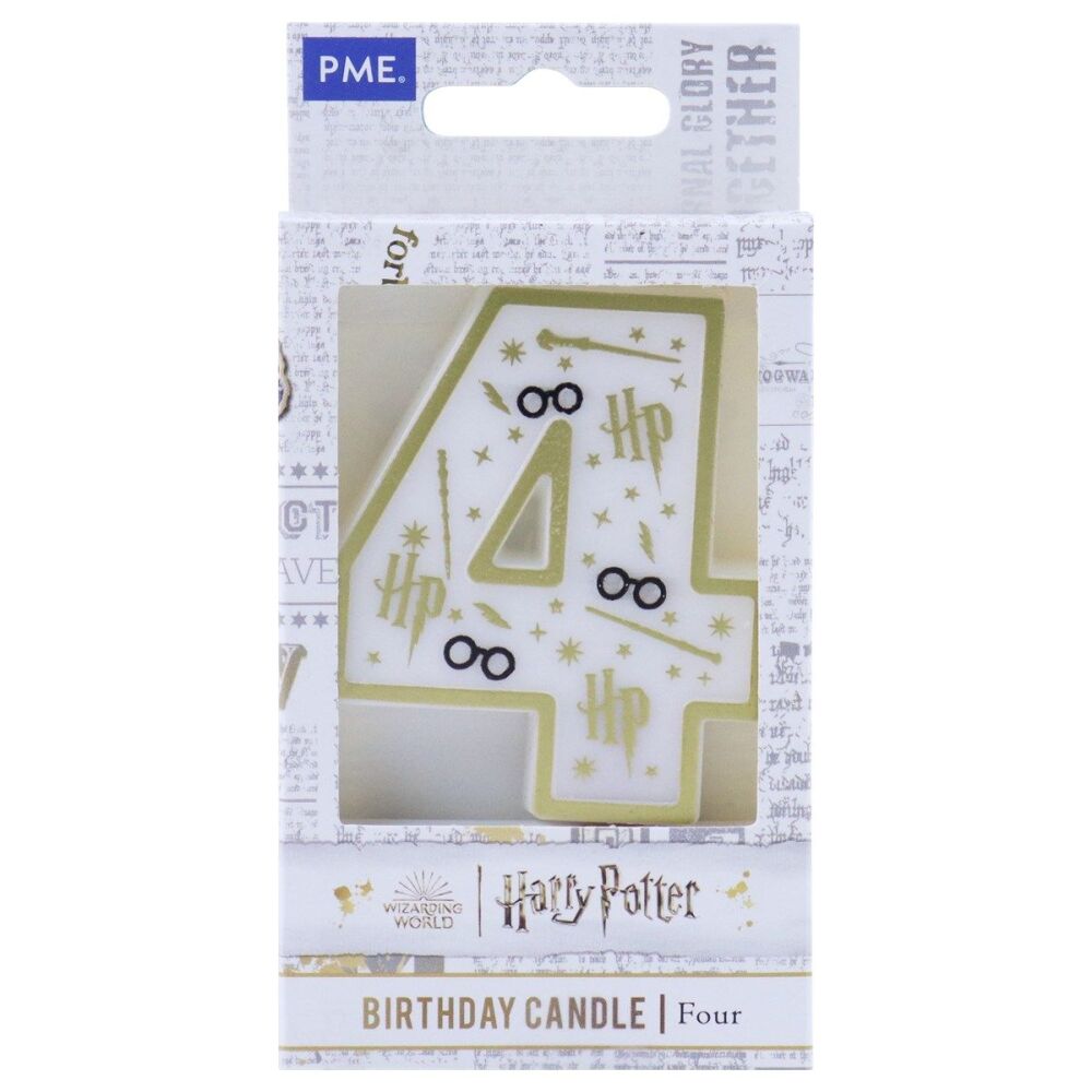 PME Harry Potter Number Candle - 4