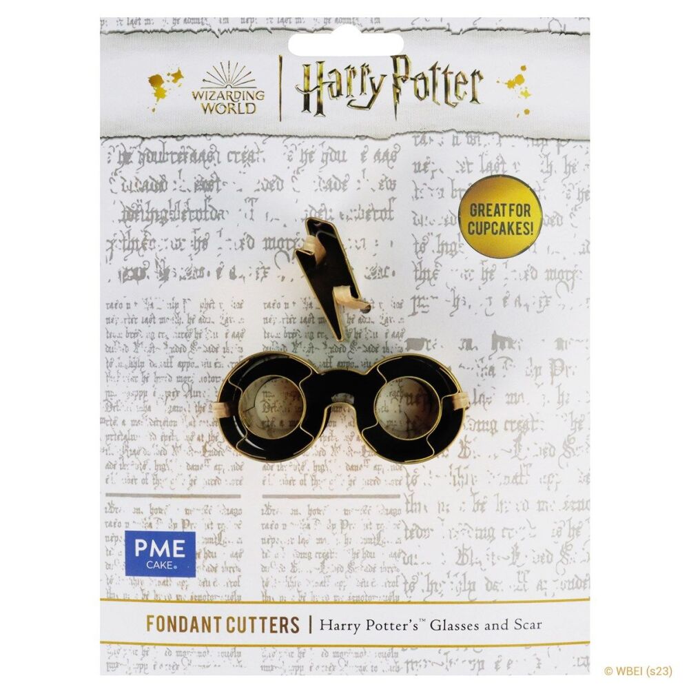 PME Harry Potter Fondant Cutter - Harry Potter's Glasses and Scar- Small