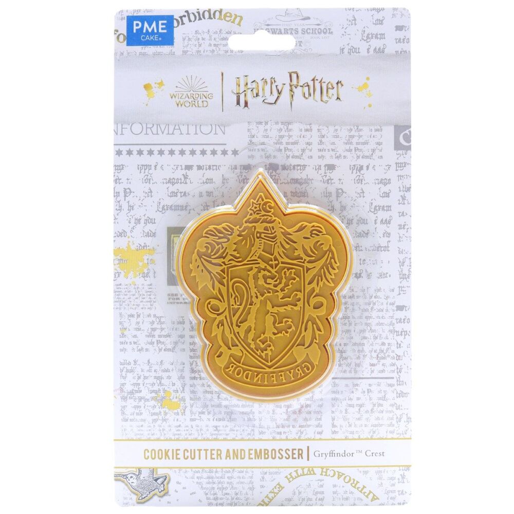 PME Harry Potter Cookie Cutter & Embosser - Gryffindor Crest