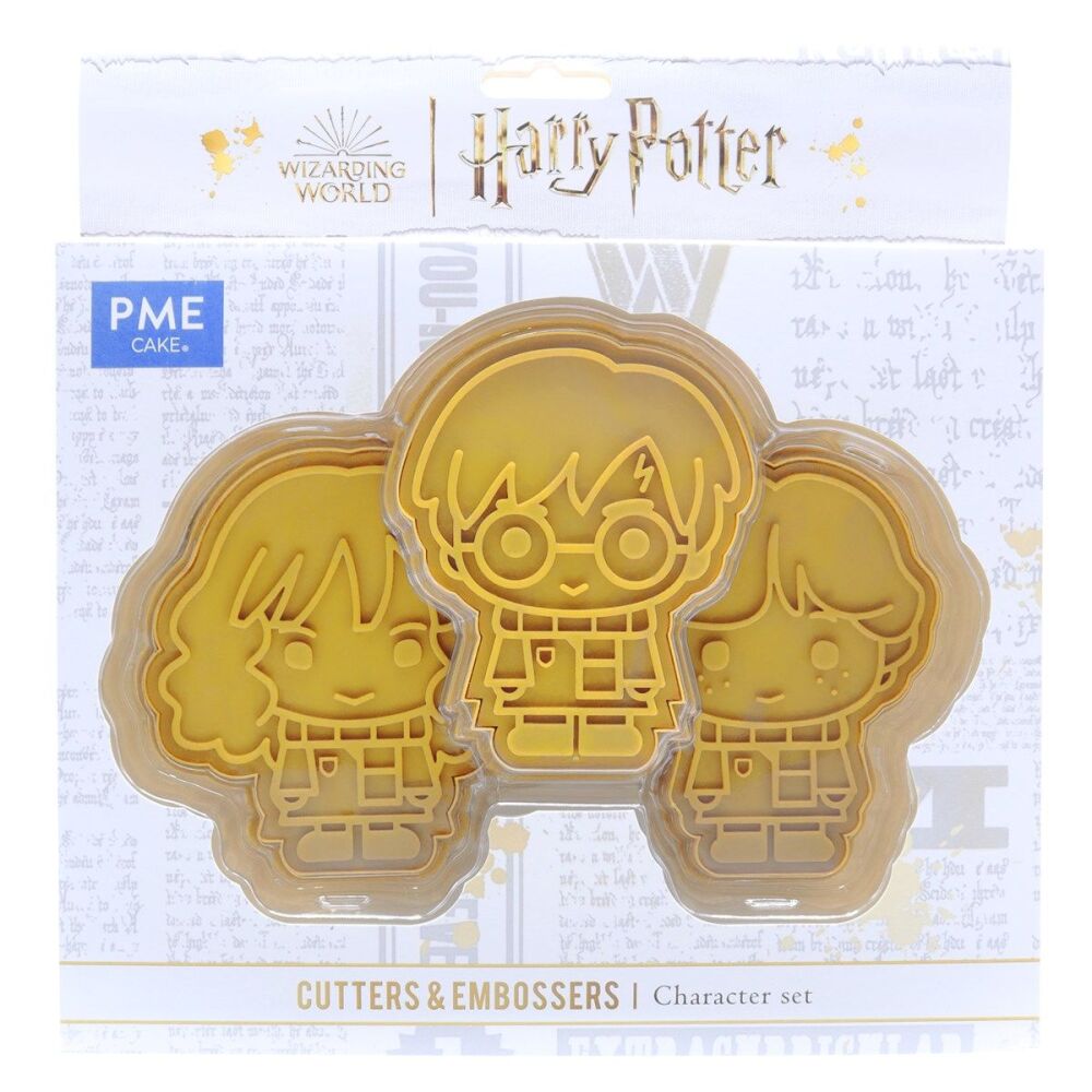 PME Harry Potter Cookie Cutter & Embosser - Harry Potter Characters