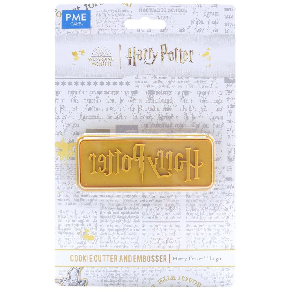 PME Harry Potter Cookie Cutter & Embosser - Harry Potter Logo