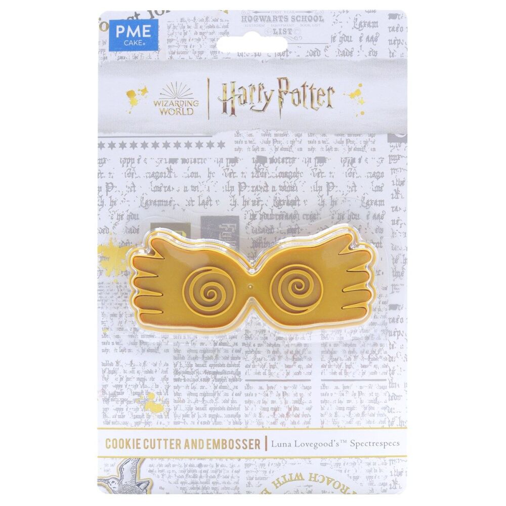PME Harry Potter Cookie Cutter & Embosser - Luna Lovegood Spectacles