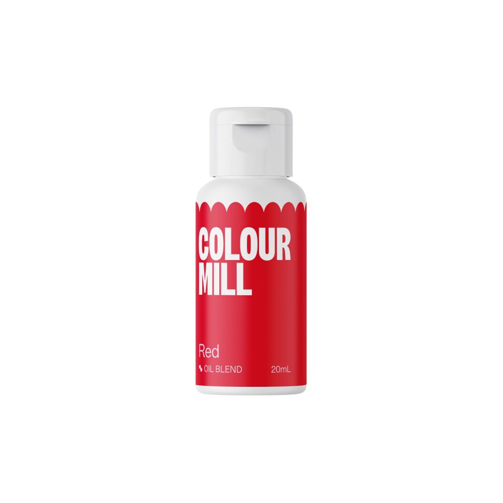 Colour Mill Oil Based Colour - RED  20ml