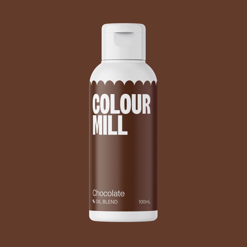 Colour Mill Oil Based Colour - CHOCOLATE  BROWN 100ml