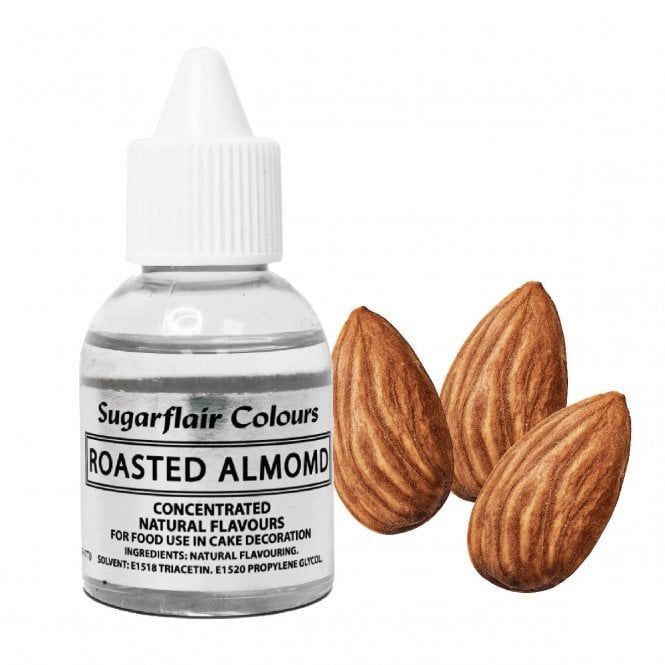 Sugarflair Concentrated Natural Food & Icing Flavour 30ml - ROASTED ALMOND