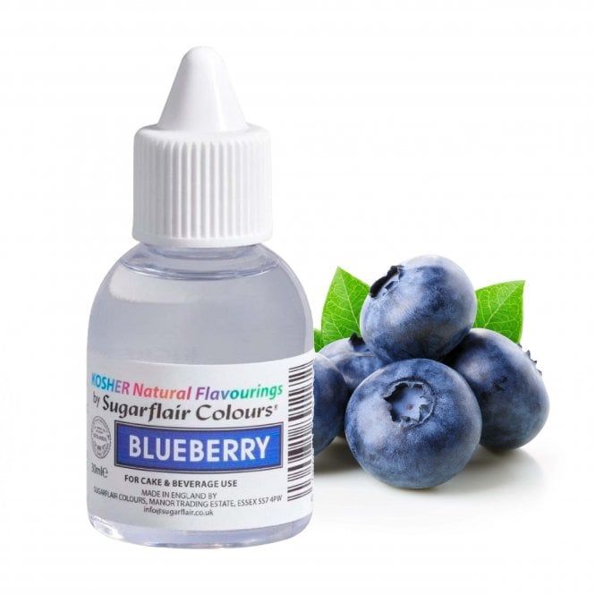 Sugarflair Concentrated Natural Food & Icing Flavour 30ml - BLUEBERRY