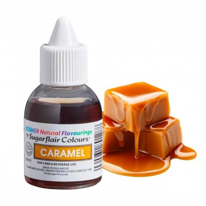 Sugarflair Concentrated Natural Food & Icing Flavour 30ml - CARAMEL