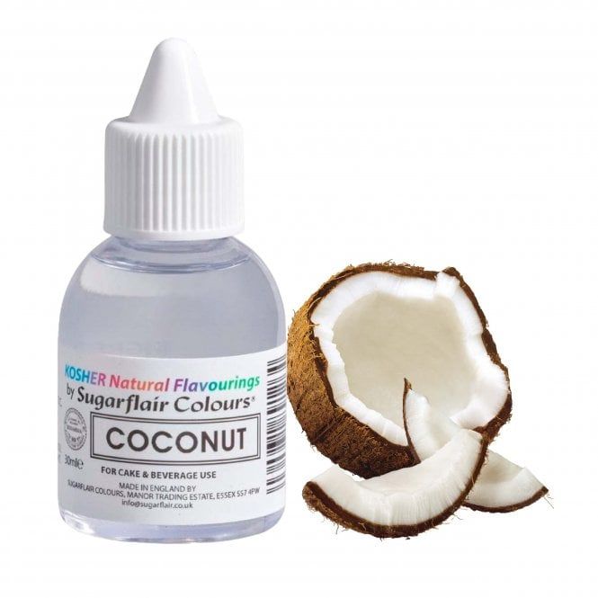 Sugarflair Concentrated Natural Food & Icing Flavour 30ml - COCONUT