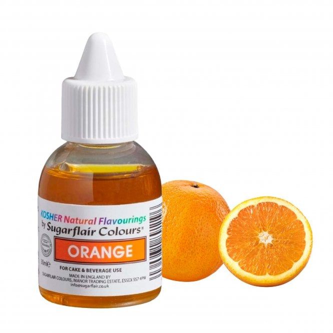Sugarflair Concentrated Natural Food & Icing Flavour 30ml - ORANGE