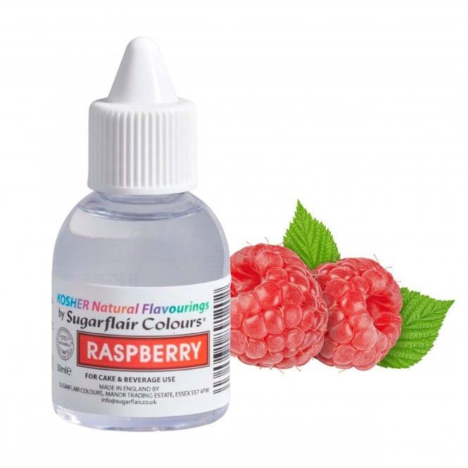 Sugarflair Concentrated Natural Food & Icing Flavour 30ml - RASPBERRY