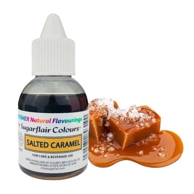 Sugarflair Concentrated Natural Food & Icing Flavour 30ml - SALTED CARAMEL